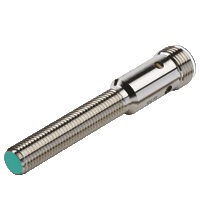 Pepperl&plus;Fuchs Inductive Proximity Metal Barrel Sensor; 8mm; Embeddable; 10-30VDC; NO; NPN; Connector - M12
